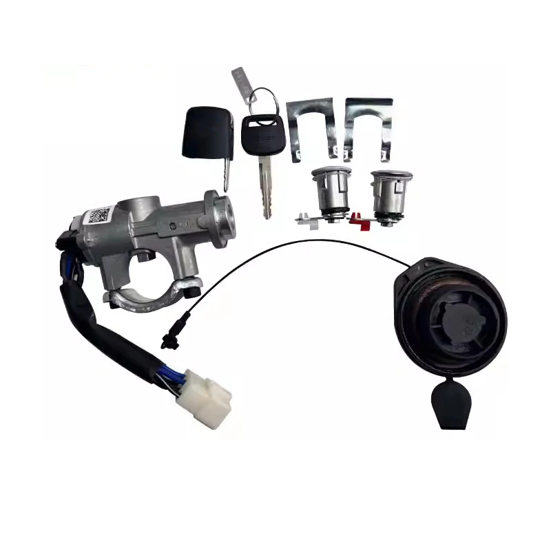 

Полный набор цилиндров замка автомобиля (включая переключатель зажигания и цилиндры дверного замка) для Foton Shidai Xiangling M1/M2, Xiaojingang