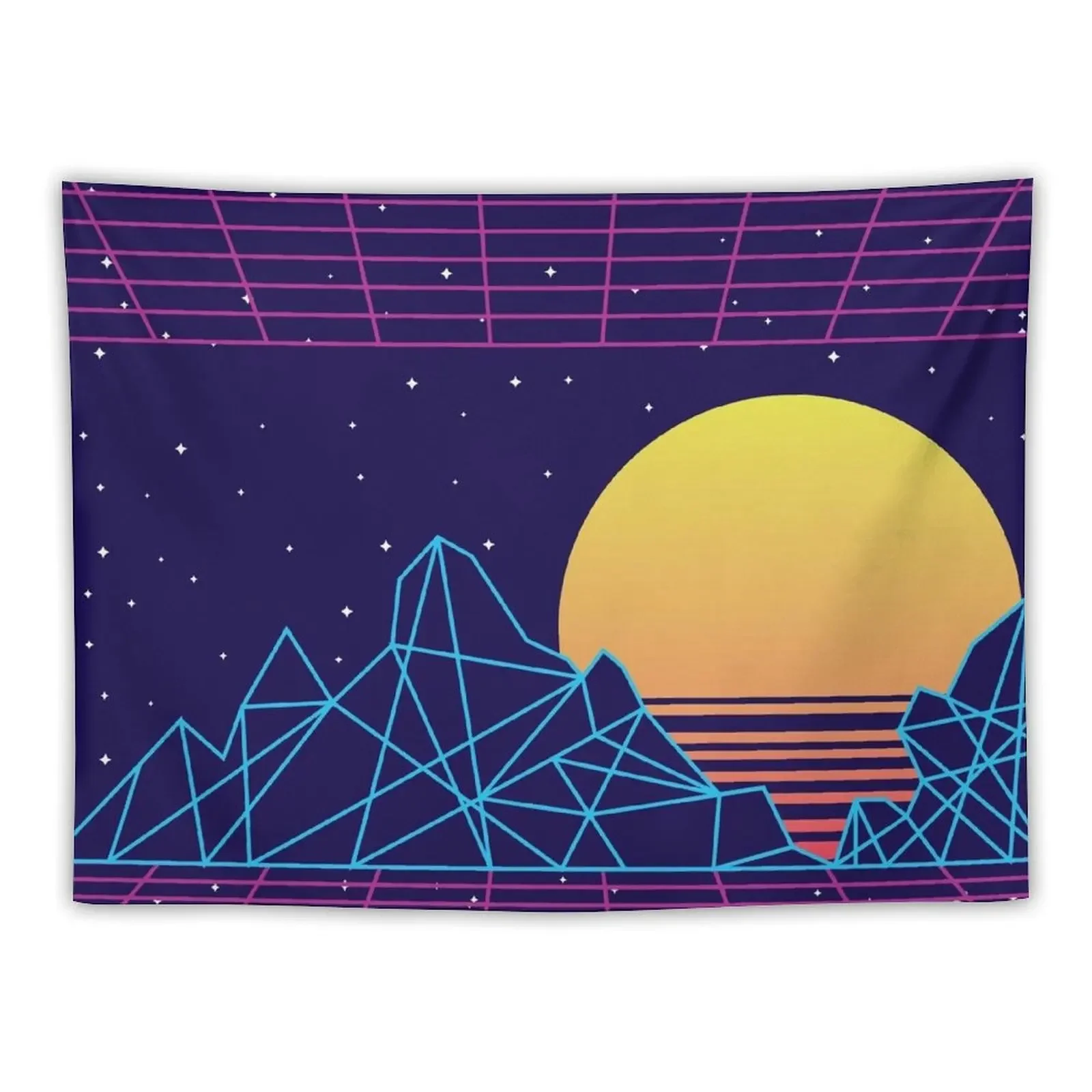 

Vaporwave Sunset Tapestry Bedroom Decorations Room Decorating Aesthetic Tapete For The Wall Tapestry