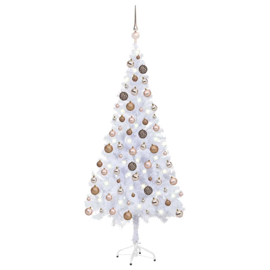 Künstlicher Weihnachtsbaum Beleuchtung Kugeln 180cm 620 Zweige