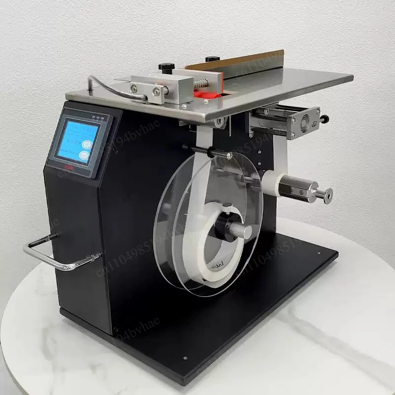 Right Angle Sealing Label Labeling Machine Semi Automatic Sealing Labeler For Packaging Box 90 Corner Stick Labeling Machine