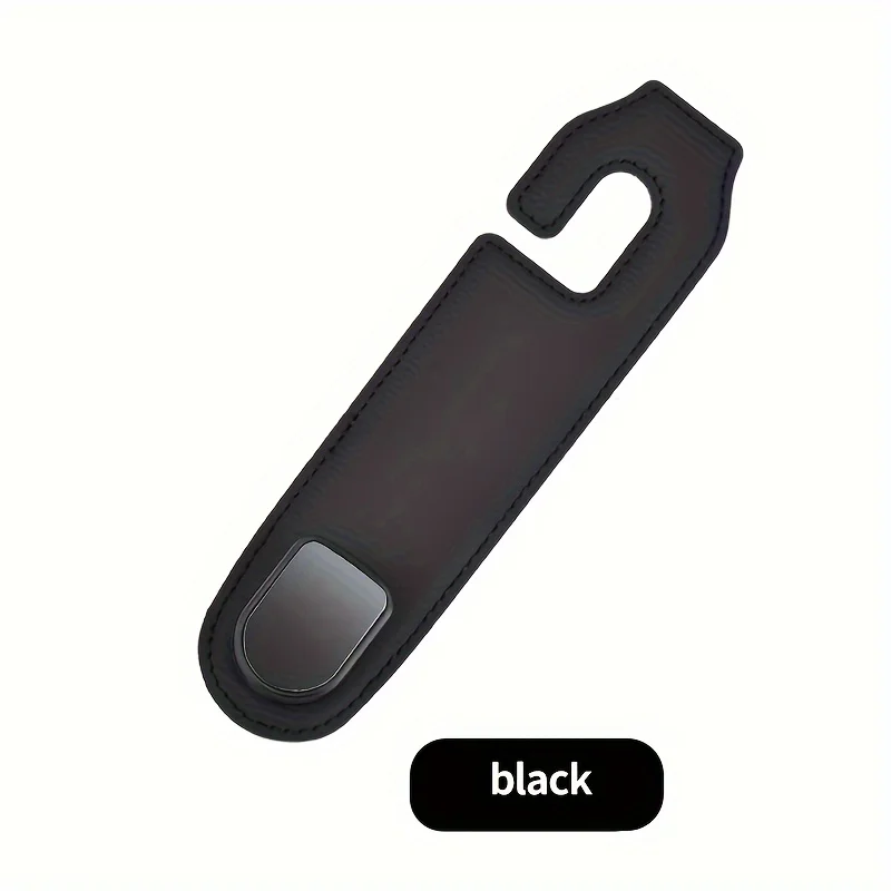 خطاف خلفي للمقعد الجلدي لملحقات السيارة أدوات السيارات الداخلية خطاف معدني شماعات لسيارة تسلا كيا BMW دودج فورد أودي بن