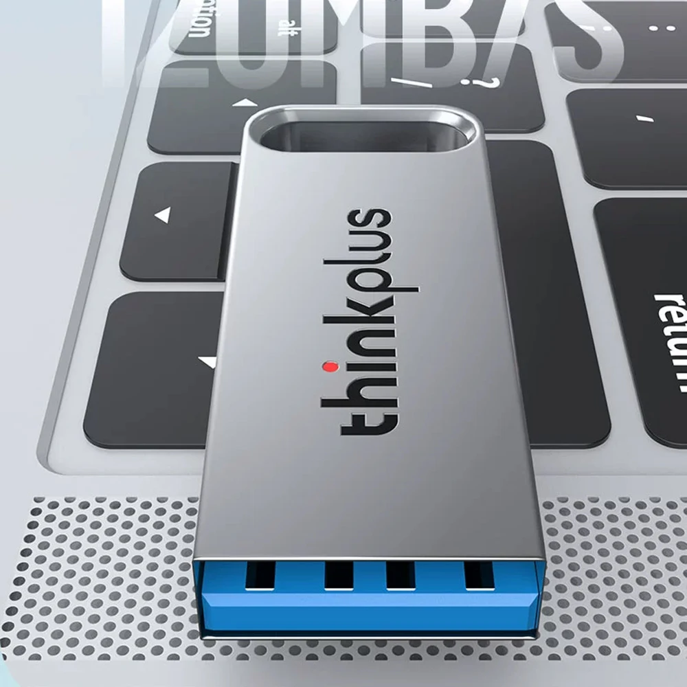Lenovo-unidad Flash Usb 3,2, Pendrive de Metal de alta velocidad, 128GB, 64GB, 32GB, portátil, TU110