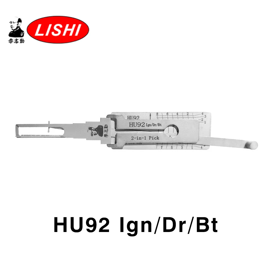 

Инструмент Lishi 2 в 1 HU92 Ign/Dr/Bt