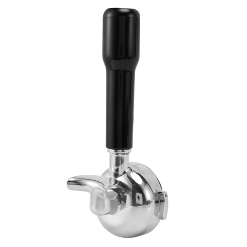 A74G-58MM Stainless Steel Coffee Machine Portafilter Holder Portafilter for Rocket/ Expobar Double Mouth/ E61/ FAEMA