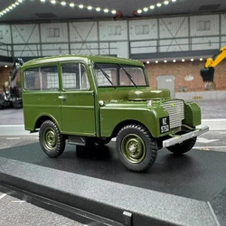 OXFORD 1:43 MZ9750 green SUV Off-road Vehicle Alloy Car Model Static Collection Decorated Holiday Toy