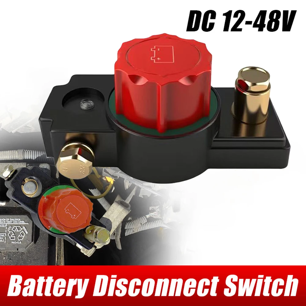 12V 24V Car Battery Disconnect Switch Negative Terminal Pure Copper Efficient Power Management for Vehicle Electrical Systems