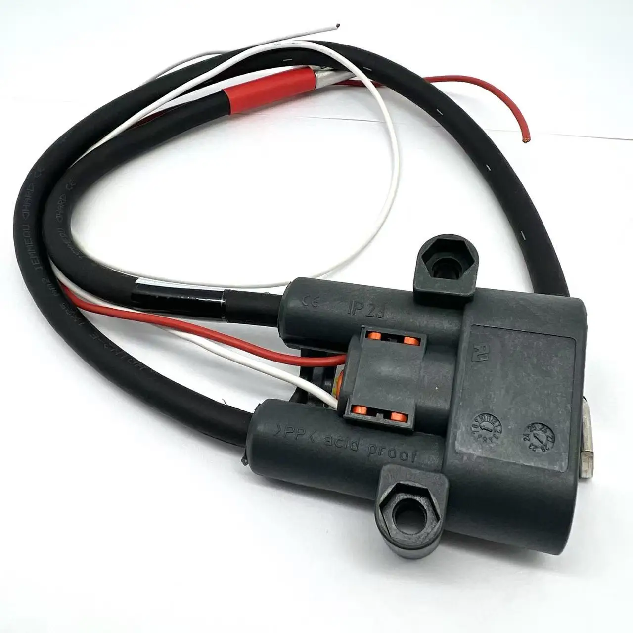 Linde 0039700883 Socket Assy High Current Battery Plug Fit for Linde T16 T20 Electric Pallet Forklift