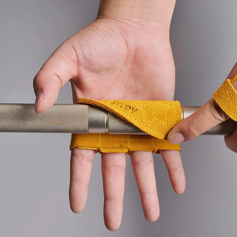 Bild 4: Gewichtheber-Handflächenschutz Hantelgriffe für Männer und Frauen Cross-Training Rutschfeste Trainingshandschuhe Fitness-Sport Handschutz