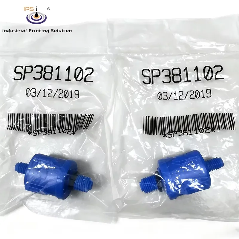HCY 381102 High Quality Continuous Inkjet Printer Final Ink Filter Blue