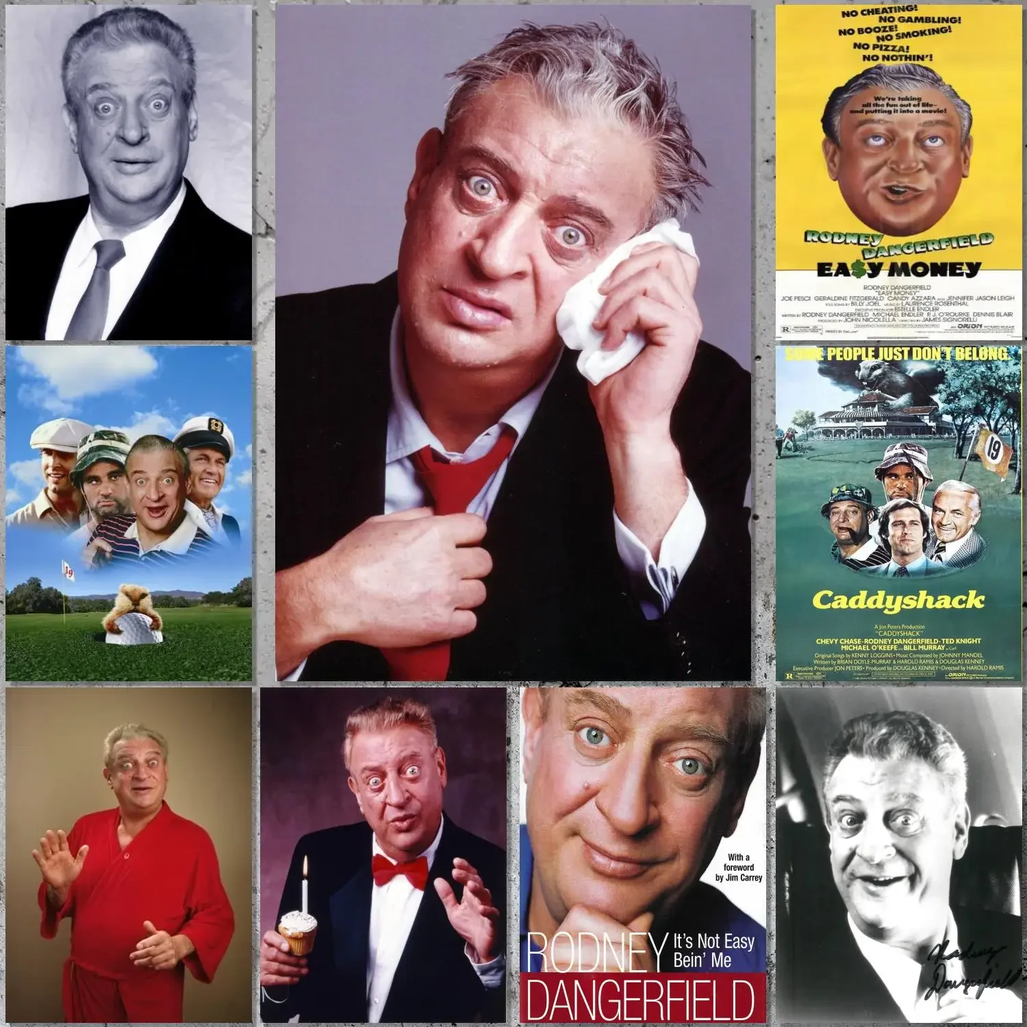 Rodney Dangerfield Poster Canvas Art Poster and Wall Art Picture Print Modern Family bedroom Decor Posters