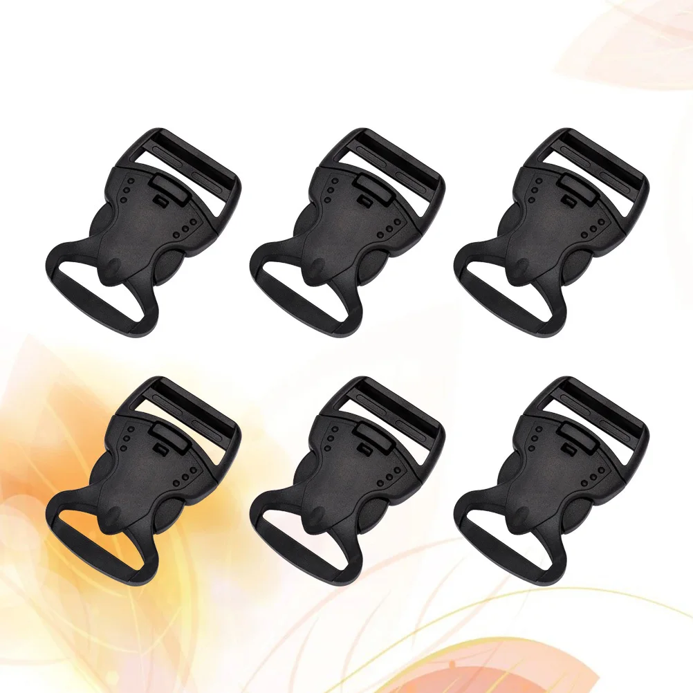 

20 шт. прочных пластиковых пряжек-фастексов для сумок, ремней, лямок, без пришивания, с высокой нагрузочной способностью, соединительные пряжки