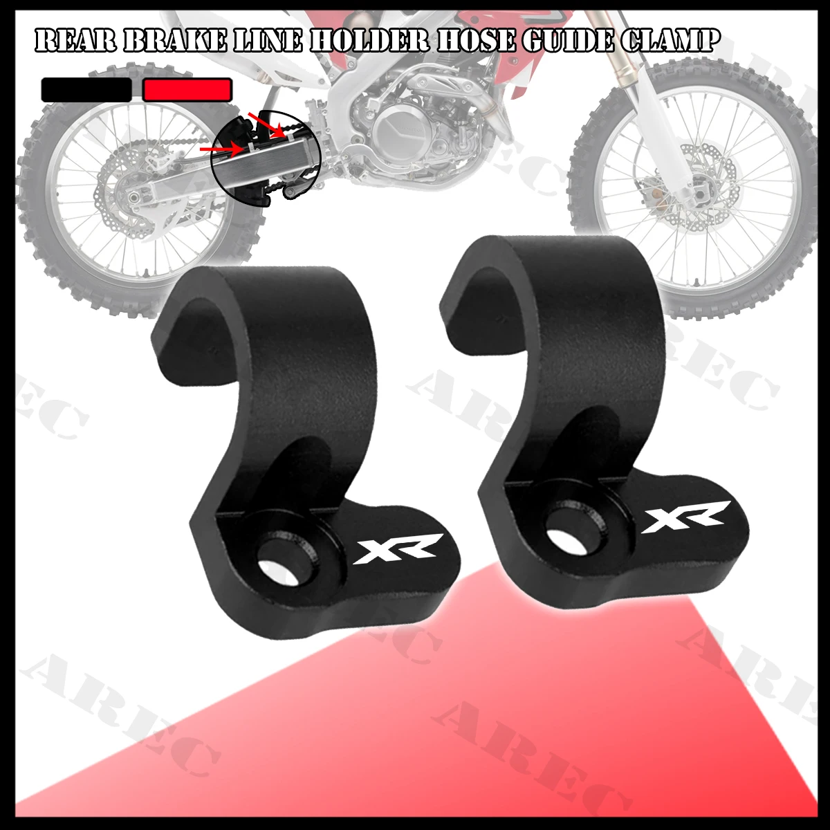 

Oil Line Holder Cable Clamp Accessories For HONDA XR 250 650 L 400 600 R Moto Motorcycle Front Rear Brake Hose Guide Spare Part