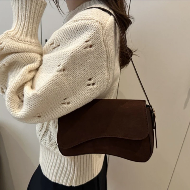 

Crossbody Bag for Women New Fashion Casual Vintage Shoulder Handbag Simple solid color Messenger Small Square Bag
