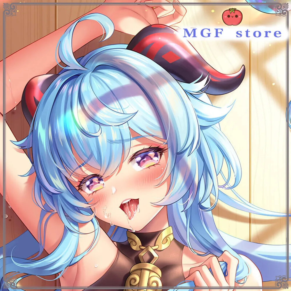 

Японское аниме Genshin Impact Ganyu Sexy Dakimakura Cozy Подушка-отаку Cover En Gifts New