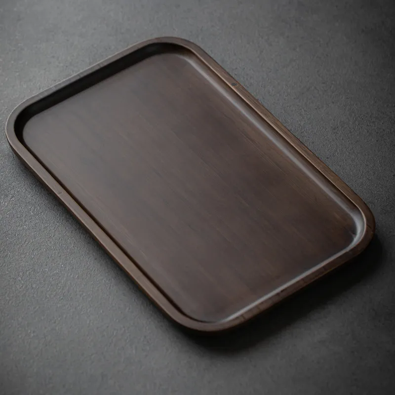 Luxury Bamboo Tea Tray Table Ceremony Pot Office Valet Kitchen Chinese Long Rectangle Tea Tray Living Room Bandejas Teaware