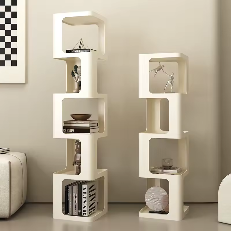 코너 좁은 수직 캐비닛 랙