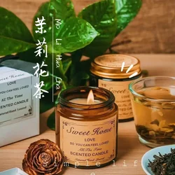 Handmade Sleep Aid Aromatherapy Candles Home Bedroom Fragrance Aromatherapy Candles Smokeless Fragrance Decorative Gifts
