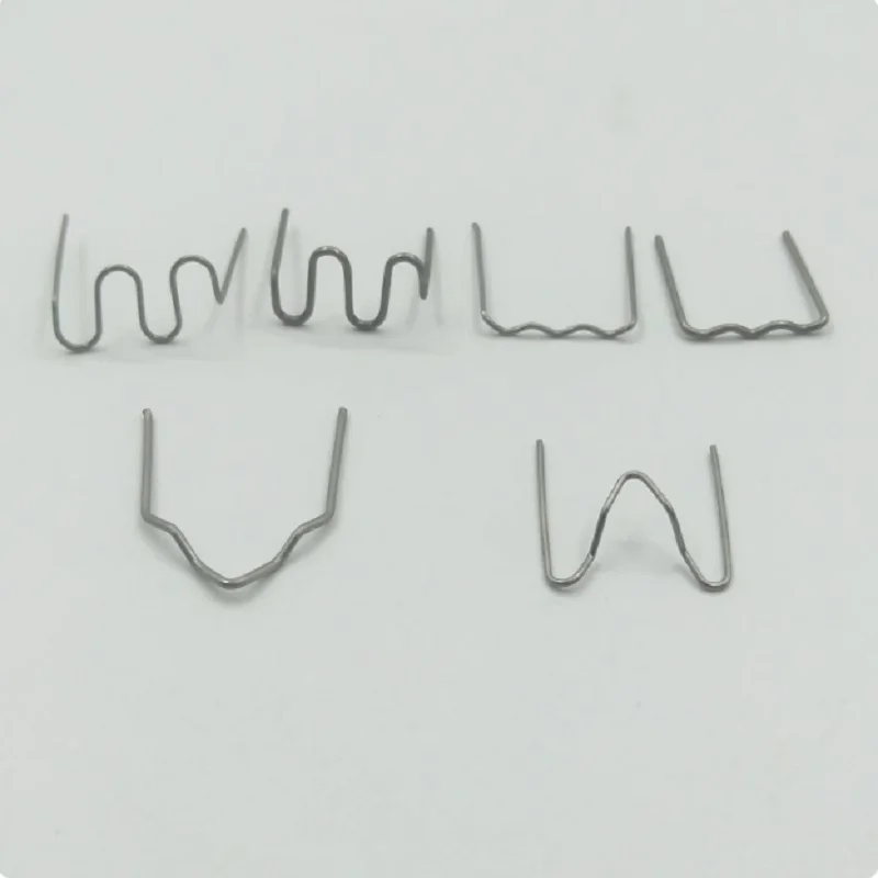 

Plastic Welder Hot Stapler Standard Corrugated Staples Bumper Body Repair 0.8mm 0.6mm Stainless Steel Welding Tools