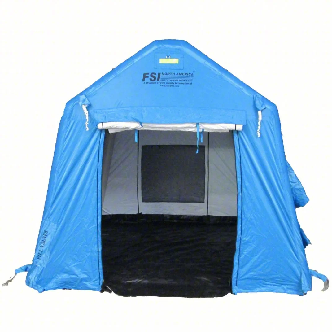 PVC Inflatable medical tent and emergency shelters used as temporary structure for disaster response and rapid deployment