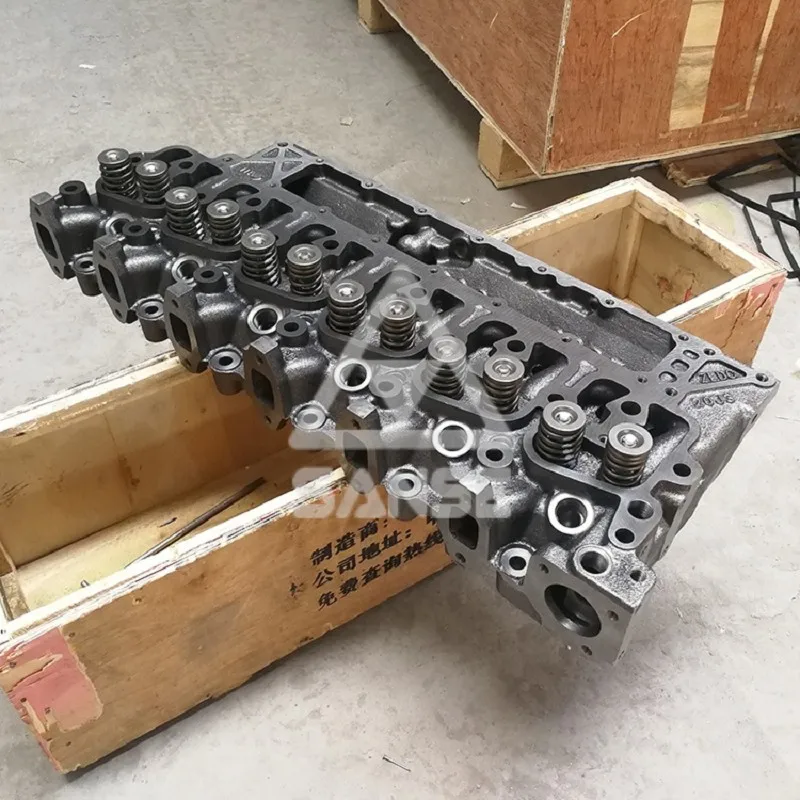 

diesel engine cylinder head complete 3925400 3966454 3967458 3938656 for cummins 6bt5.9 excavator machine Sanse