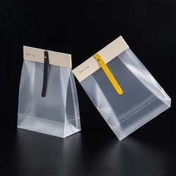 Frosted Transparent Packing Bags, Snacks, Candy, Cookie Bags, Birthday Party, Wedding Party, Common Gift Bags, 50Pcs Set