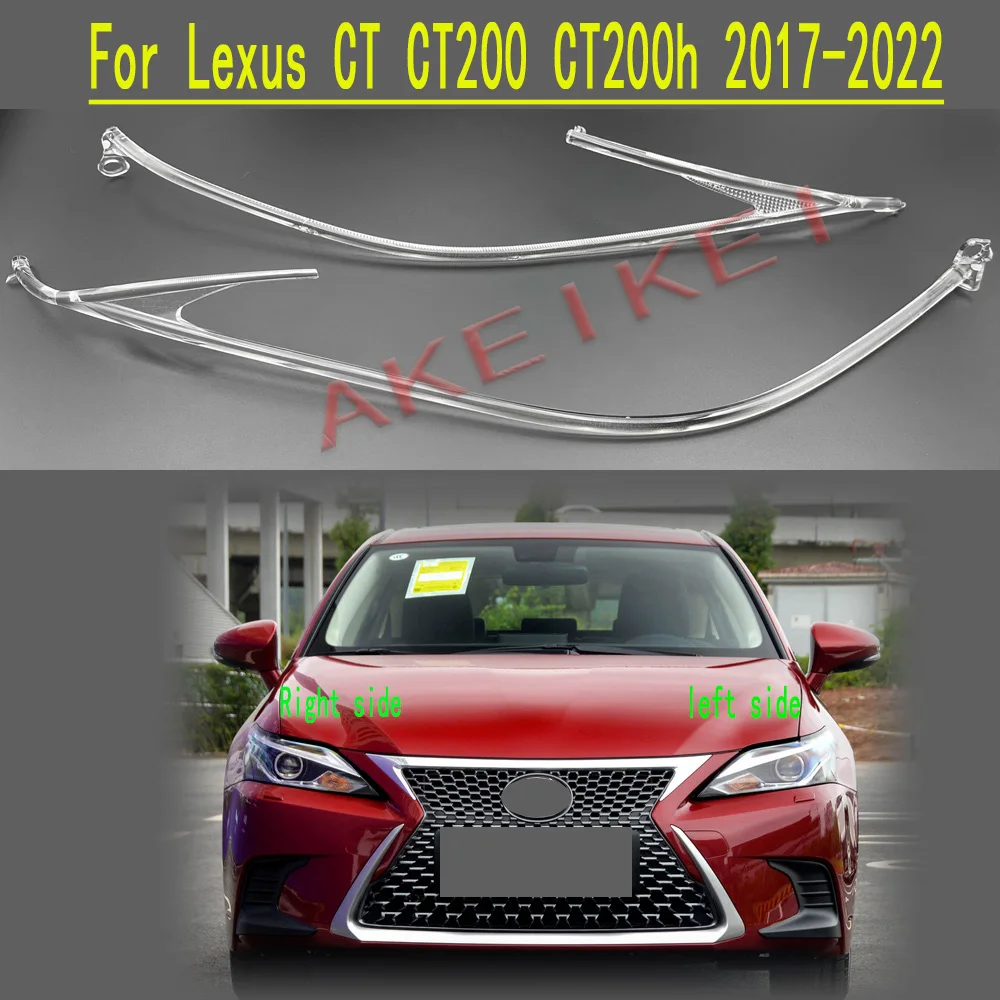 For Lexus CT CT200 CT200H  2017 2018 2019 2020 2021 2022 Car DRL Headlight Light Guide Strip Daytime Running Light Tube Bar