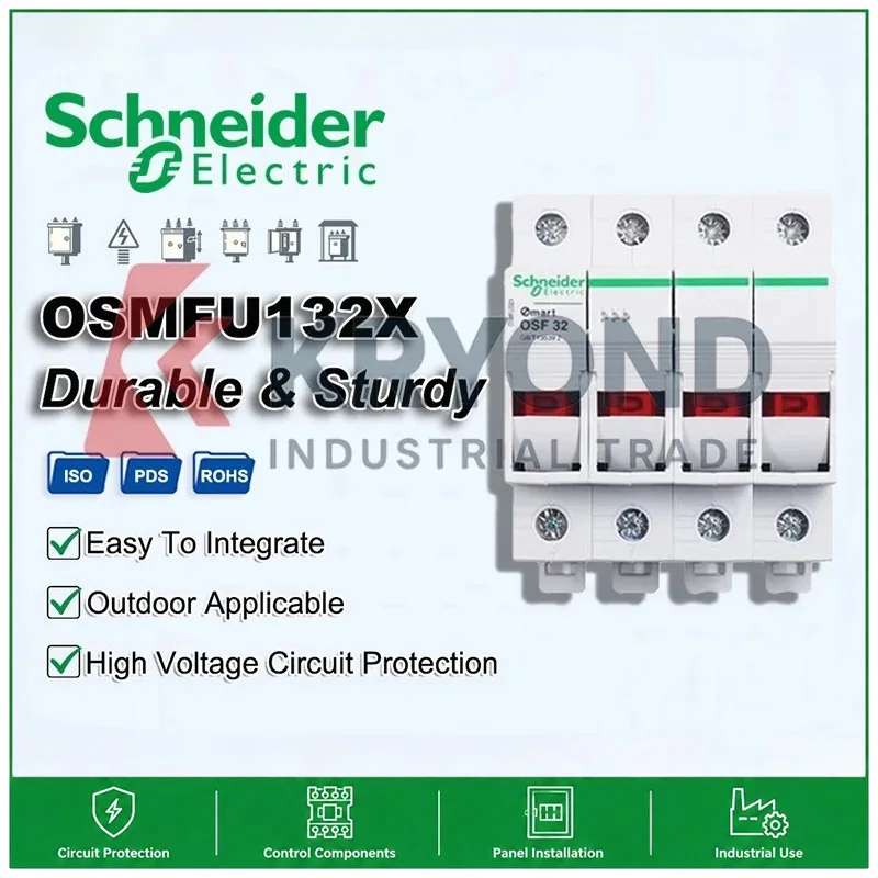 Schneider Electric OSMFU132X Outdoor Switchgear Fuse Unit for Medium Voltage Distribution Protection in Industrial Substations