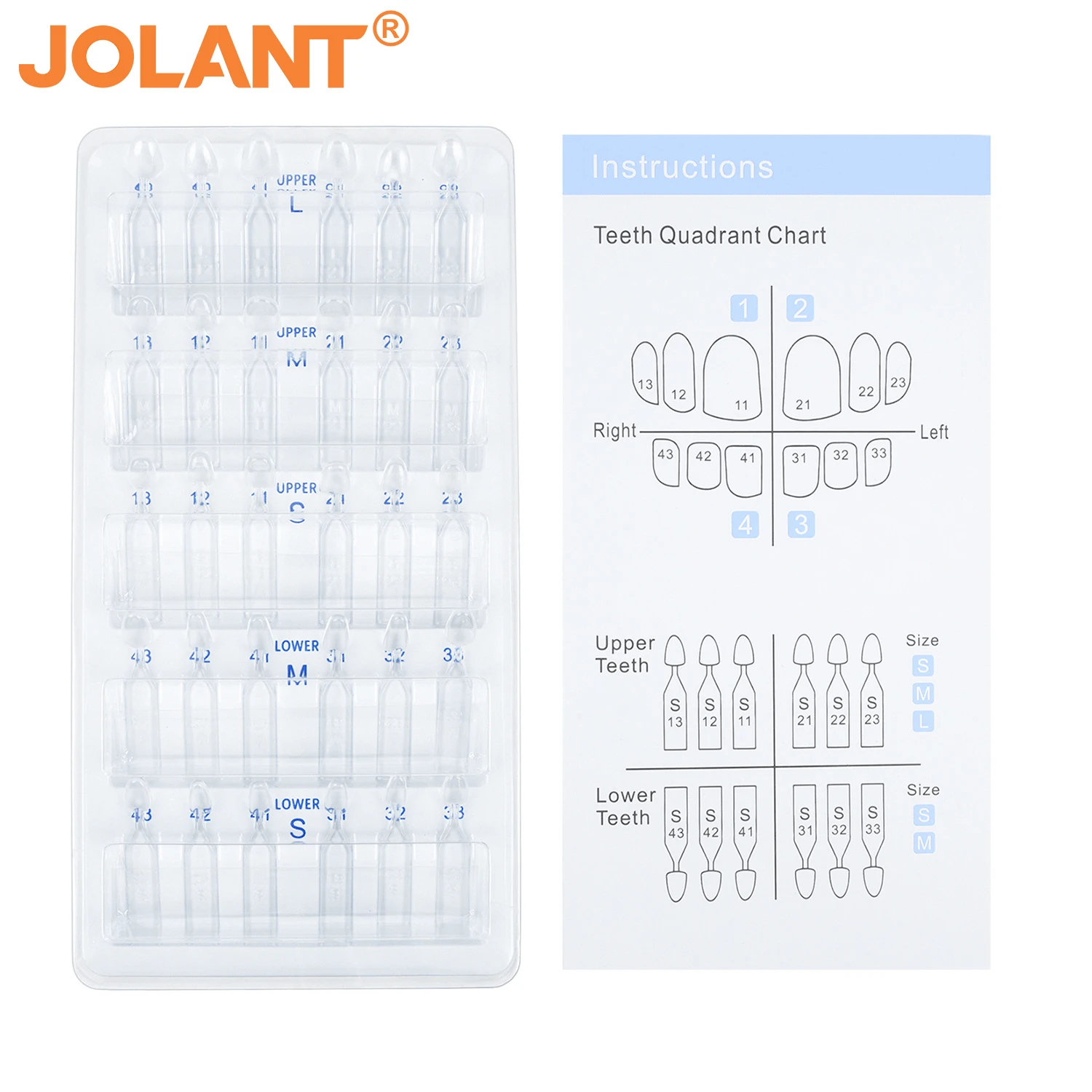 JOLANT Dental Composite Porcelain Veneers Teeth Kit Replacement Teeth Whitening Tools