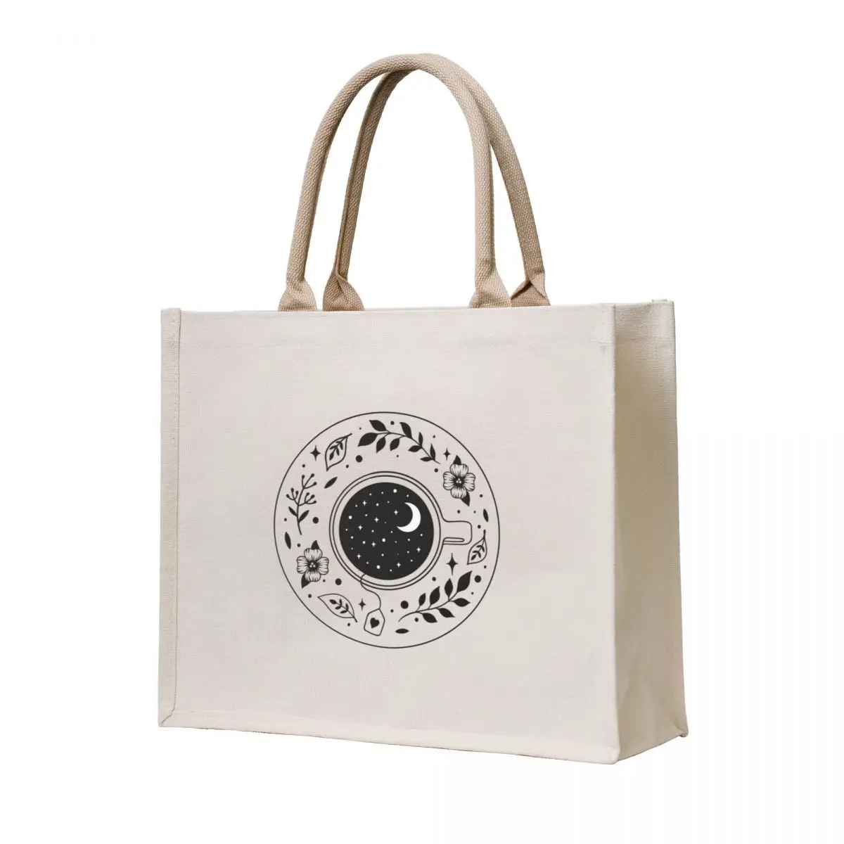 A Cup of Moonshine Tote Bag women bag large size bags Canvas