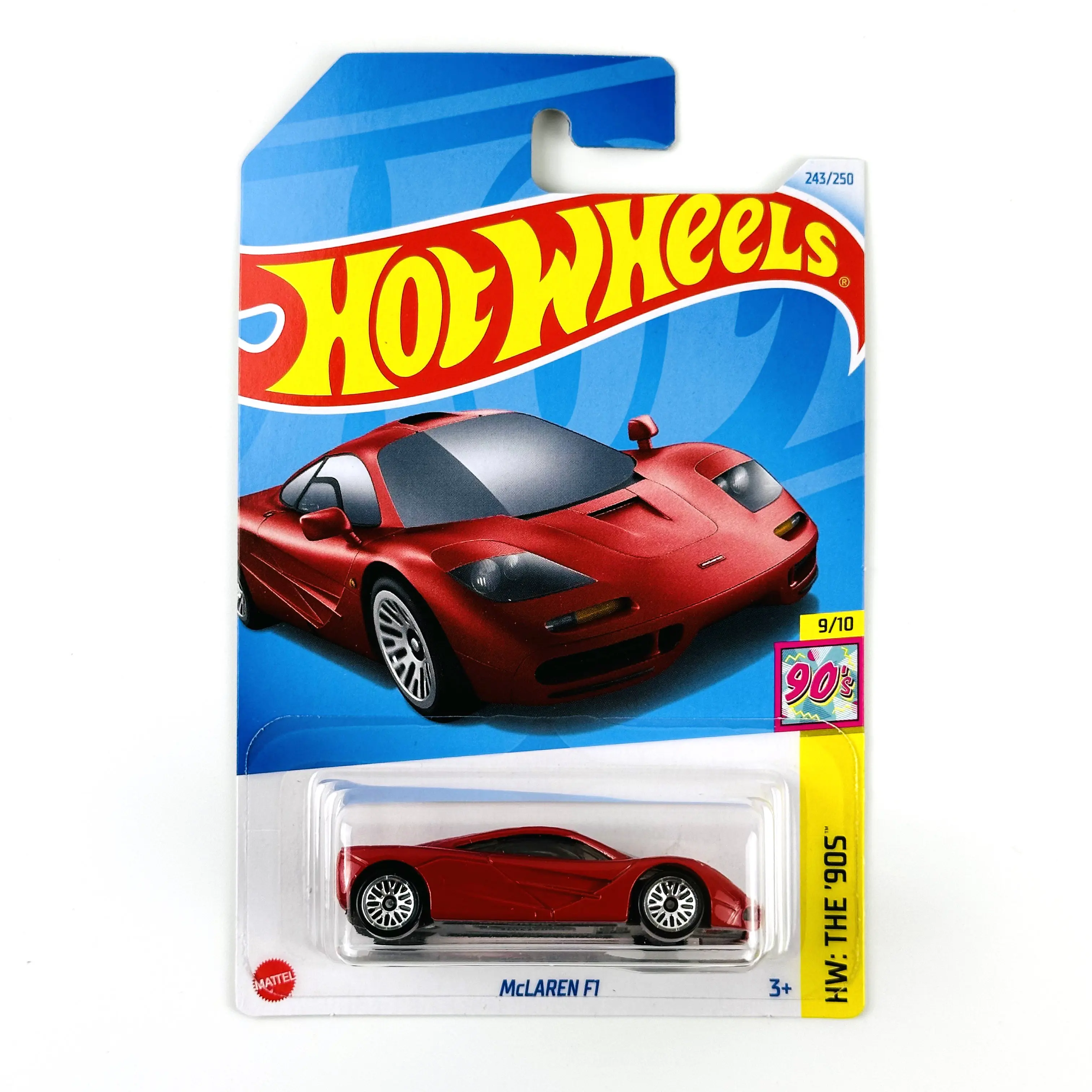 2024-243 Hot Wheels Cars McLAREN F1 1/64 Metal Diecast Model Collection Toy Vehicles