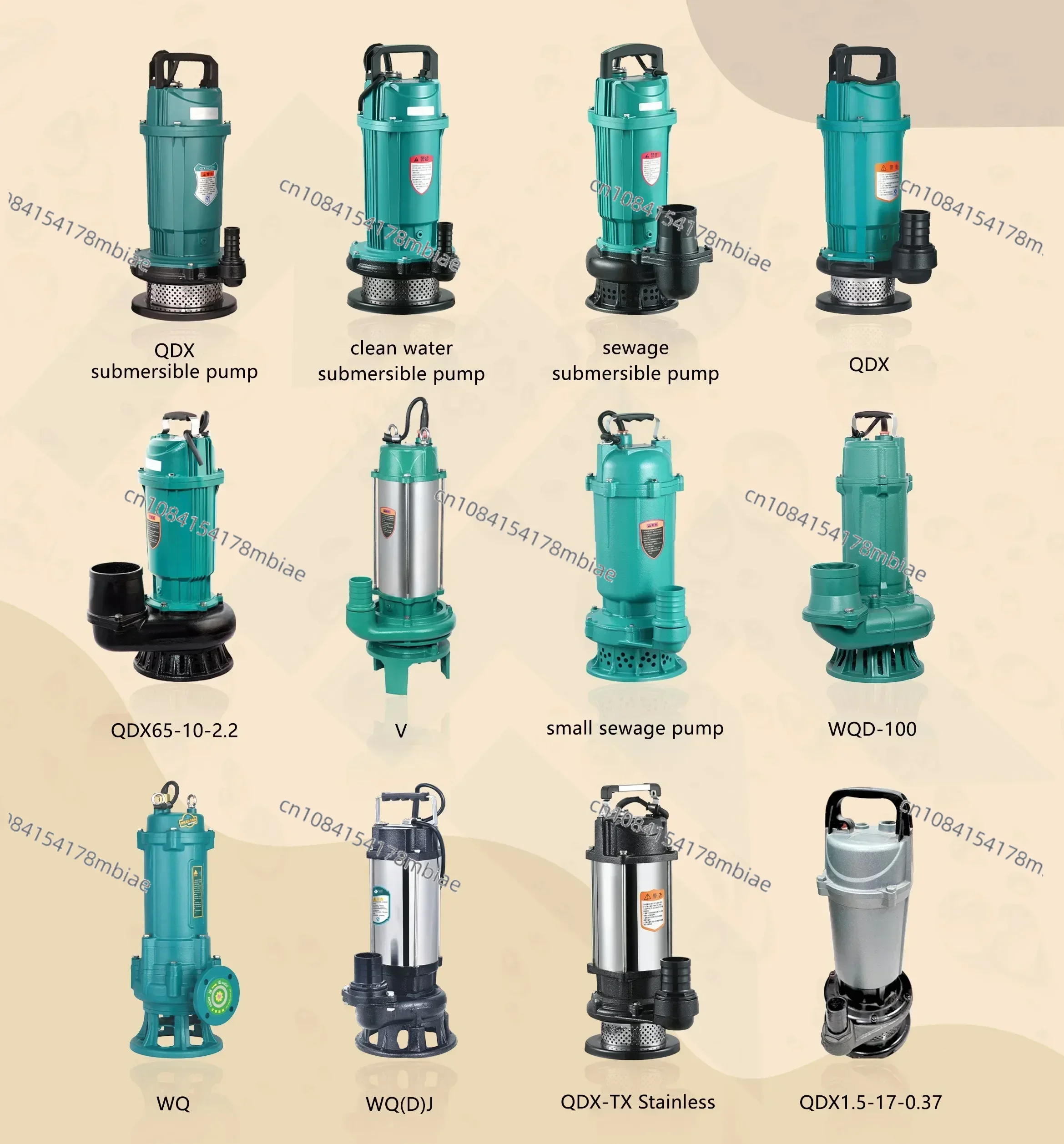 Limpar água bomba com FloSwitch, aço inoxidável