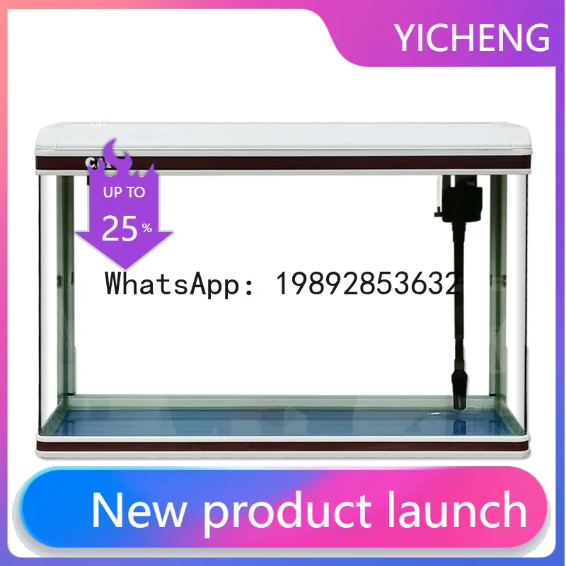 

Aquarium fish tank living room floor-standing home eco glass small to medium desktop goldfish tank