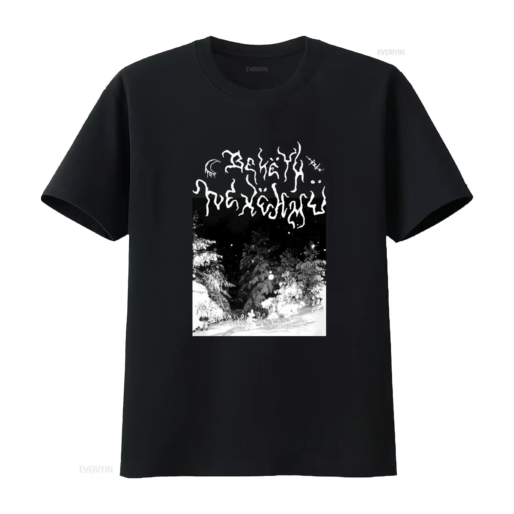 Beketh Nexehmu Azelisassath Mutilation Darkthrone Corneus Gothic Snowy Forest T Shirt for  vintage Washed Comfortable Versatile