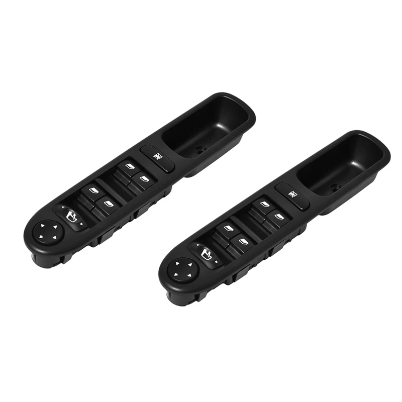 2X New Electric Power Window Switch Fit For 2002-2014 Peugeot 307 6554.Kt