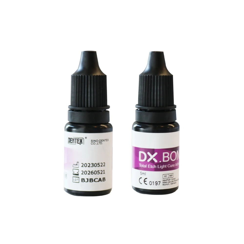 DX.BOND V Total Etch Light Cure Adhesive 5 ml Bonding Agent