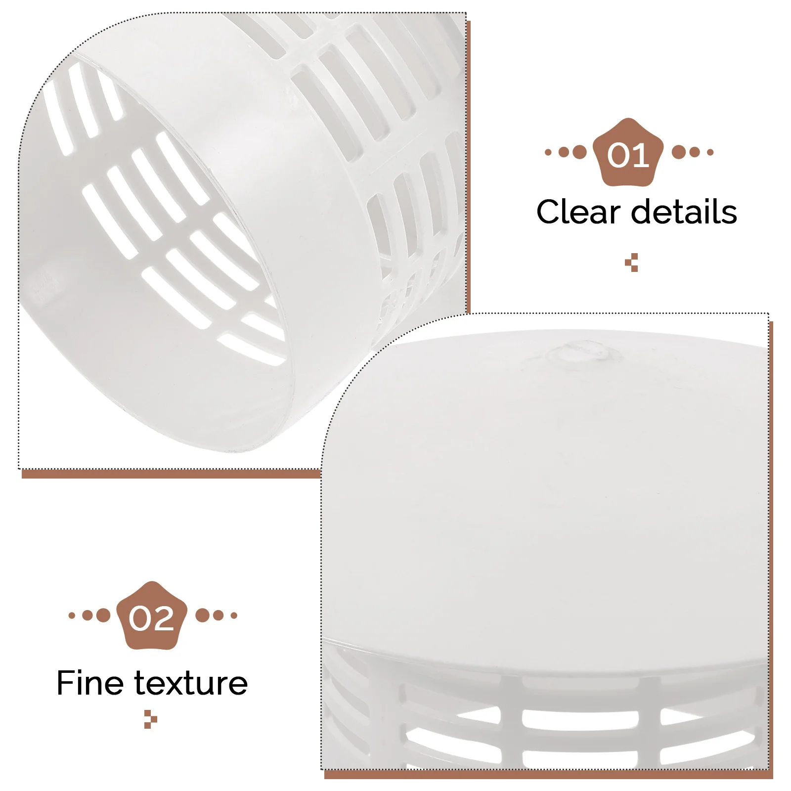 

Plastic Chimney Rain Cover Durable Thick One-Piece Molding Chimney Cap Outdoor Roof Vent Protector Rain Roof Cap