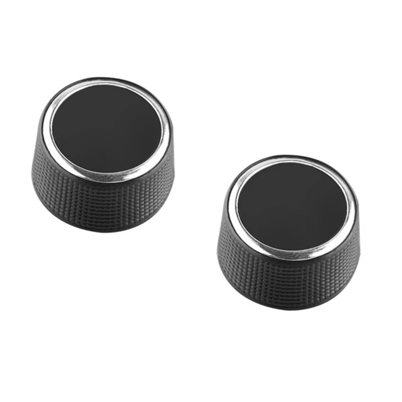 2Pcs Volume Control Knob Knob Dial Tuner For 07-13 Chevy Tahoe Chevrolet Silverado Gmc Acadia 22912547