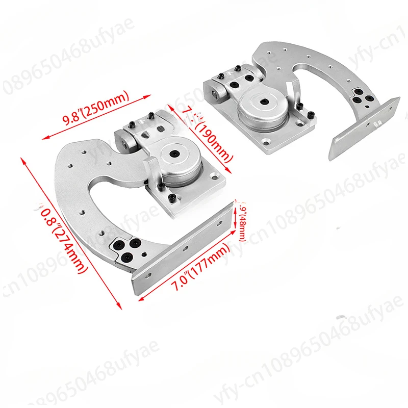 Car Scissor Door Modification Accessories, Universal Stainless Steel, Hinge Screw, Fixed, No Welding Installation