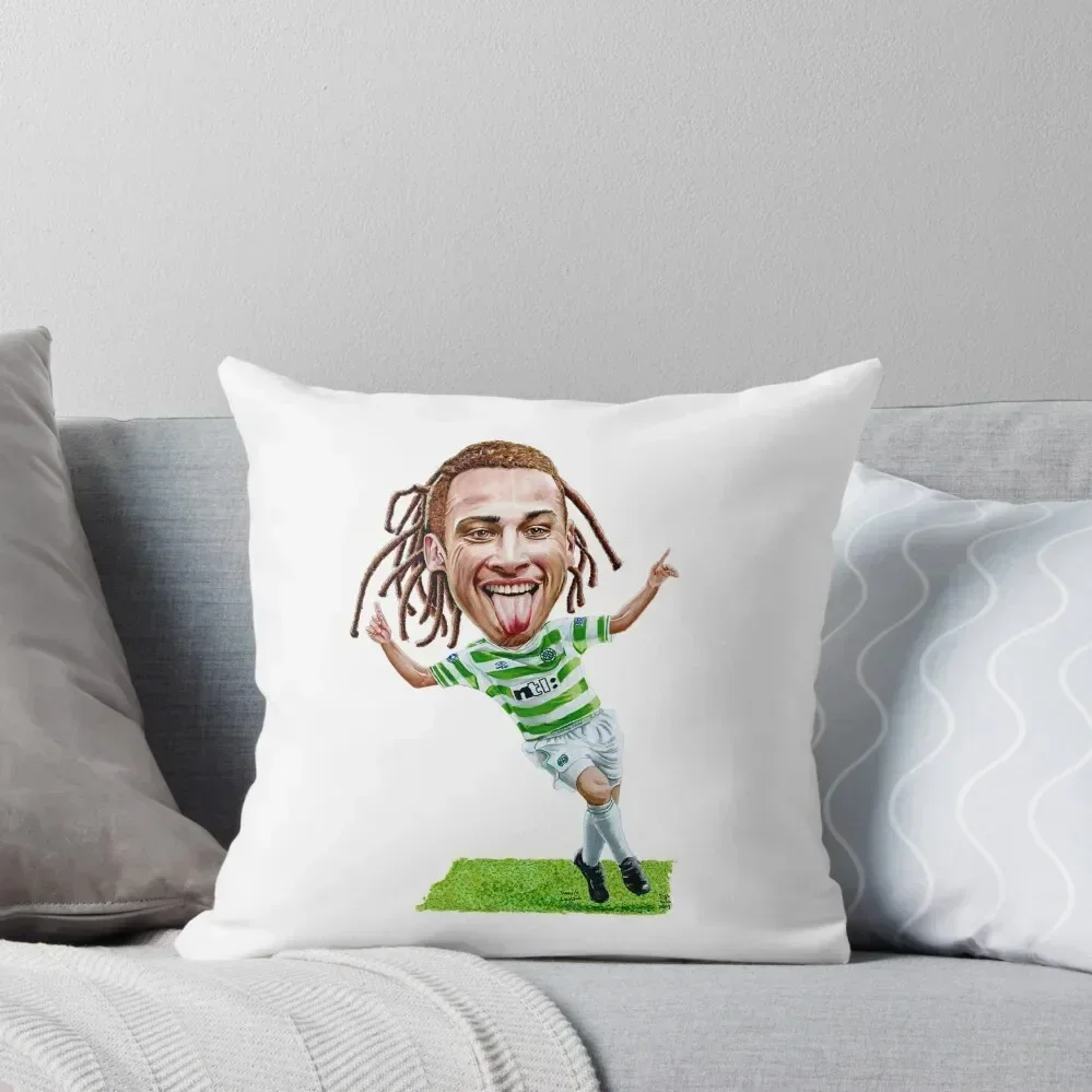 Henrik Larsson - Celtic Throw Pillow sleeping pillows Ornamental Pillow pillow