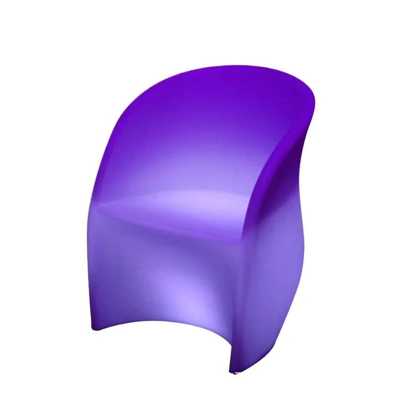 Luminous furniture LED full-color plum blossom tables and chairs, fashionable and creative sofas