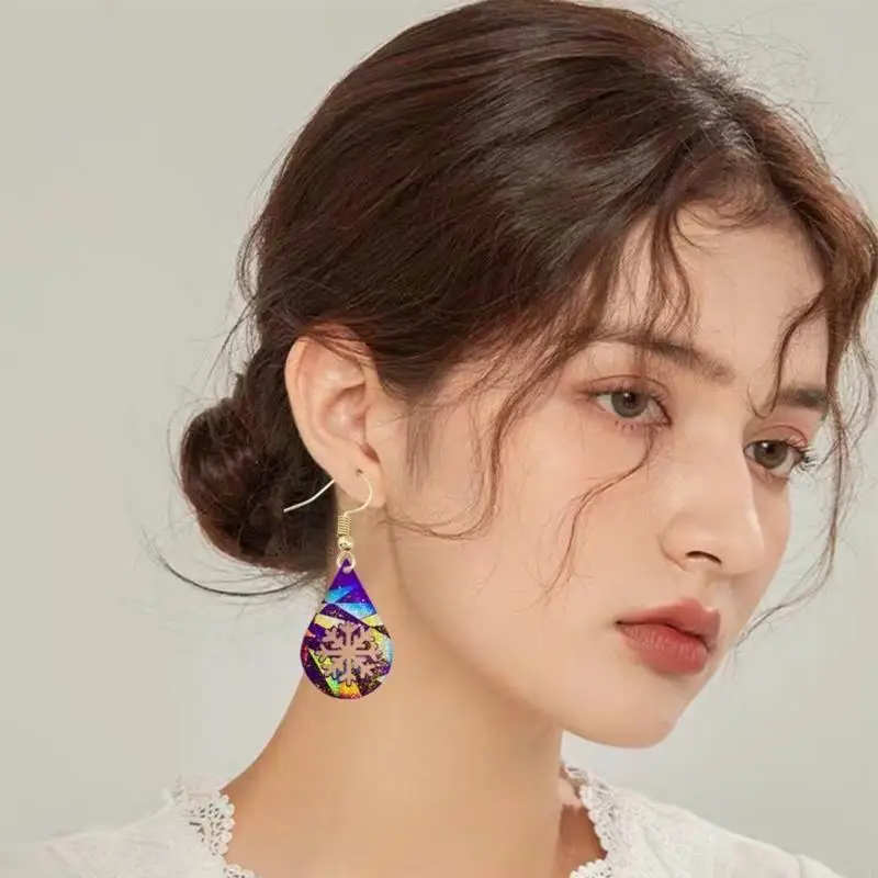 مريحة قالب من السيليكون أقراط قلادة صنع قوالب قوالب صب الأذن