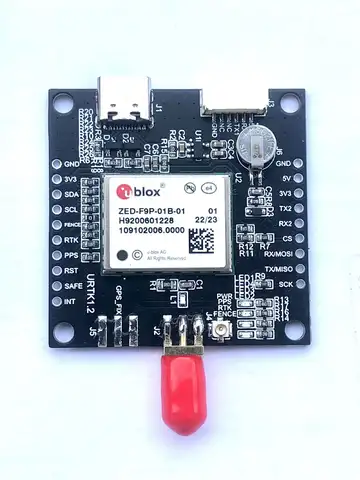 Bilashmart Zed-F9P Development Board, High-Precision Centimeter-Level Gnss Board