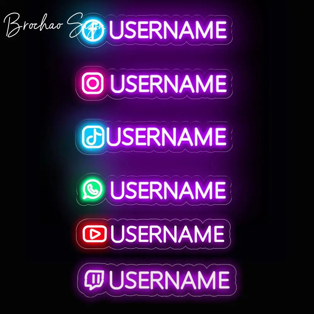 Gepersonaliseerde Gamer Neon Bord Led Muur Aangepaste Led Lights Usb Gaming Id Slaapkamer Decoratie Bar Muziek Game Kamer Decor Neon Verlichting