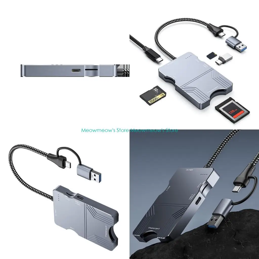 

W91A CFEB Многофункциональное устройство для чтения карт памяти с быстрой передачей данных 10 Гбит/с для различных карт памяти