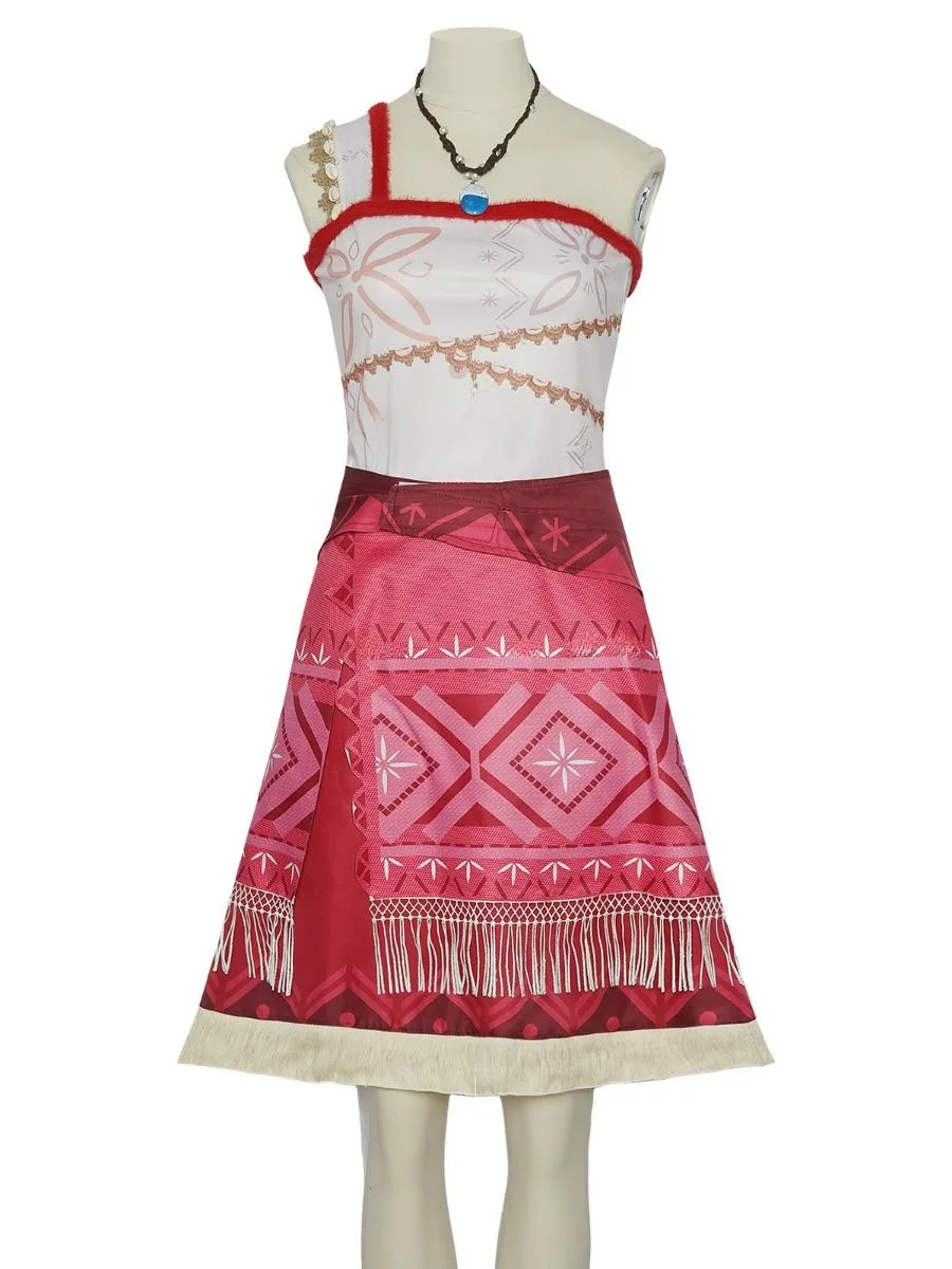 Ocean Mystery 2 Maui Moana loween Costume Stage Suit New Model Adult Children's Cosplay Traditional Chinese Ethnic Women's...