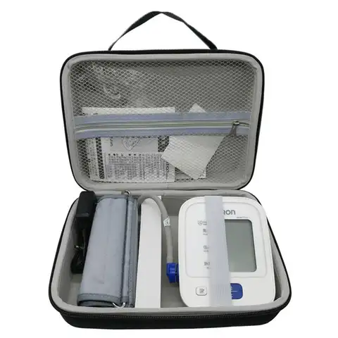 휴대용 팔 혈압 모니터 보관 가방, 충격 방지 방수 EVA 휴대용 하드 케이스 파우치, Omron 의료 정리함, 신제품 Best5 휴대용 팔 혈압 모니터 보관 가방, 충격 방지 방수 EVA 휴대용 하드 케이스 파우치, Omron 의료 정리함, 신제품 Best5