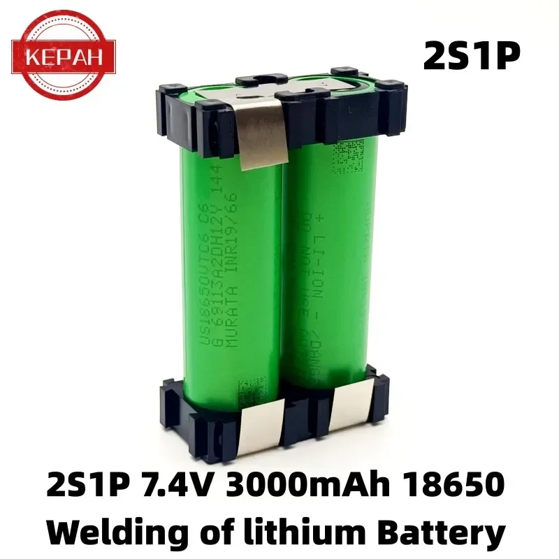 2S1P 3S2P 4S1P~5S2P 6S2P 18650 VTC6 battery pack custom battery welding 3000mAh / 6000mah battery pack 7.4V to 25.2v