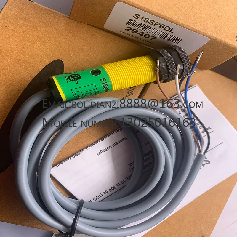 

Brand new original S18SN6D/SP6D/S18SP6R/SN6R/S186E Photoelectric switch photoelectric sensor