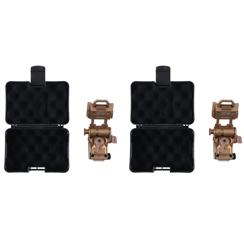 

New-2X металлический кронштейн L4 G24 L4G24 NVG для PVS15 PVS18 GPNVG18 очки ночного видения стент Skip Fast OPS Запчасти для шлема