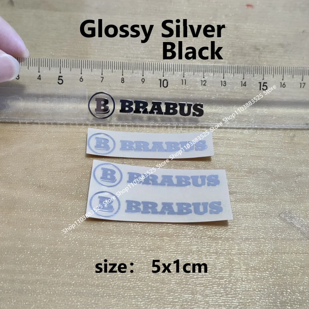 

Car Metal Creative Emblem Badge Stickers for Brabus Smart #3 W176 W177 W213 GLC CLA GLK W204 W205 W206 GLS W464 G63 G X253 W221